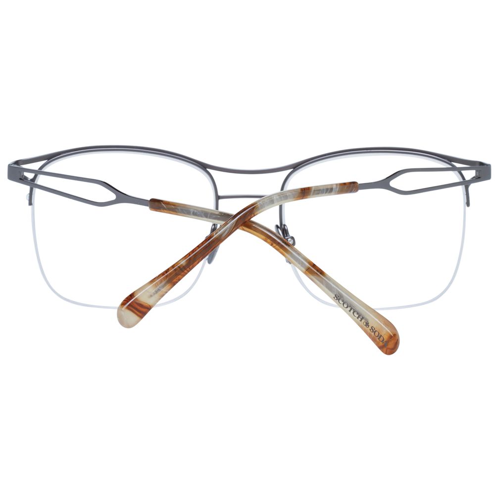 Scotch & Soda Gray Metal Glasses Frames