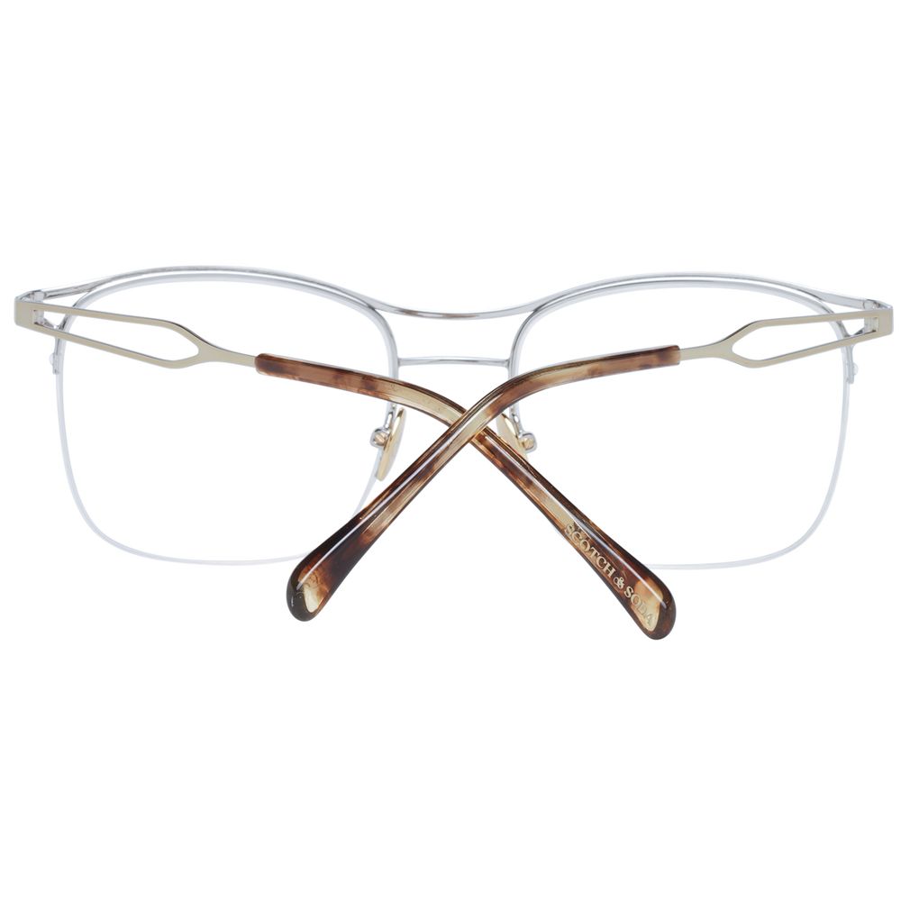 Scotch & Soda Silver Stainless Steel Glasses Frames