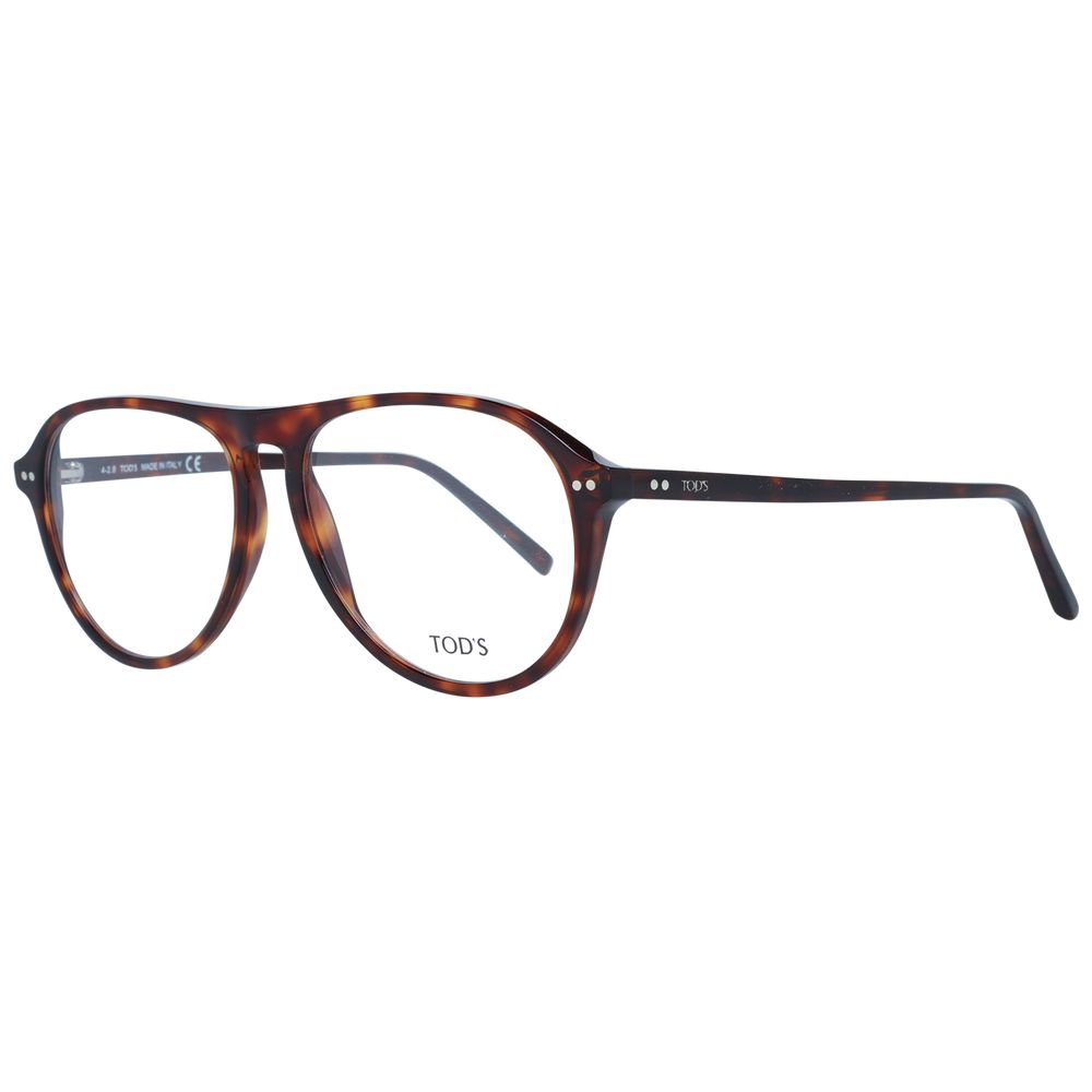 Tod's Brown Plastic Glasses Frames