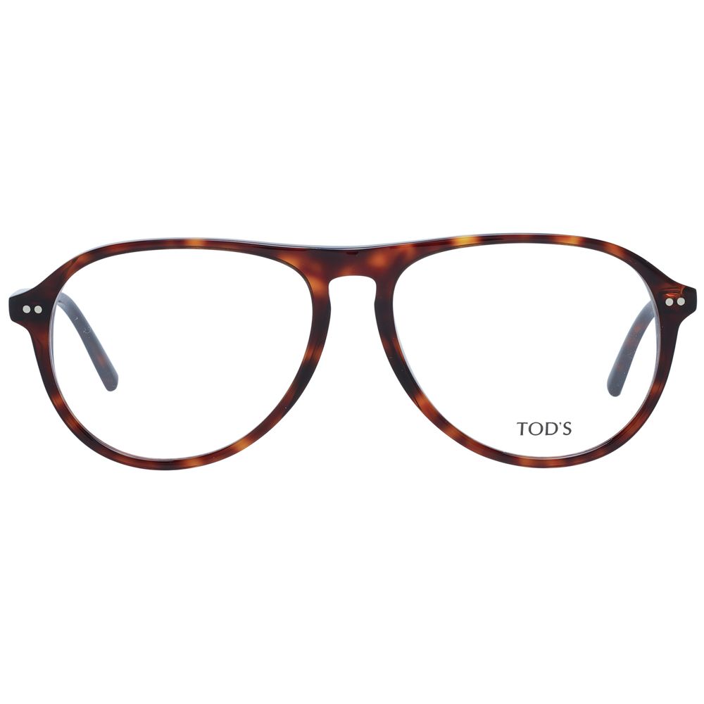 Tod's Brown Plastic Glasses Frames