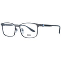 BMW gray titanium glasses frames with sleek design and lightweight construction, ideal for stylish and comfortable eyewear.