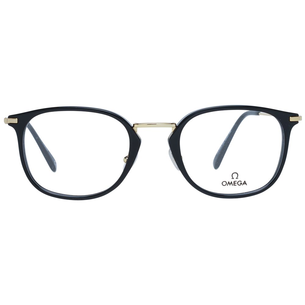 Omega Black Metal & Plastic Glasses Frames