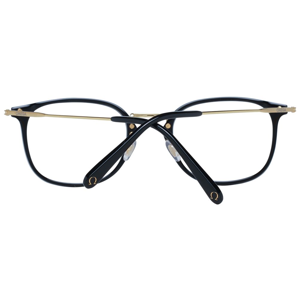 Omega Black Metal & Plastic Glasses Frames