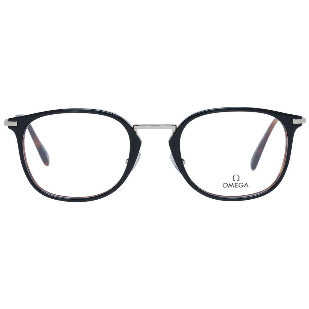 Omega Black Metal & Plastic Glasses Frames Omega