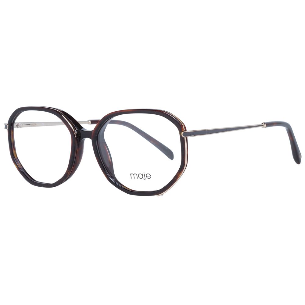 Maje Brown Plastic Glasses Frames