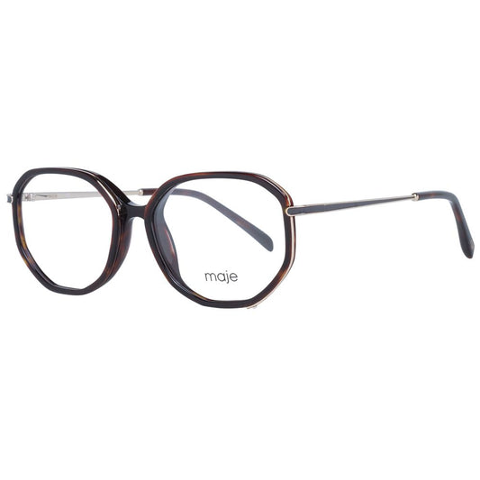 Maje Brown Plastic Glasses Frames