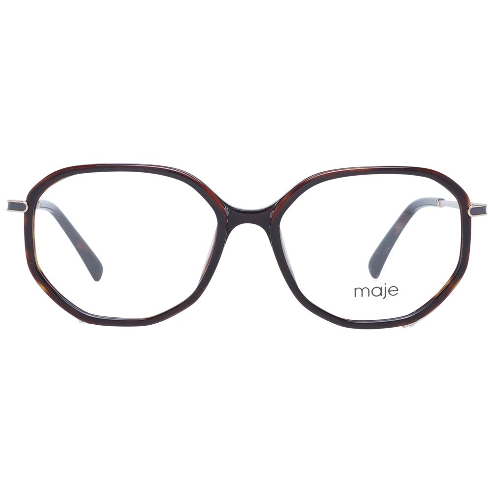 Maje Brown Plastic Glasses Frames