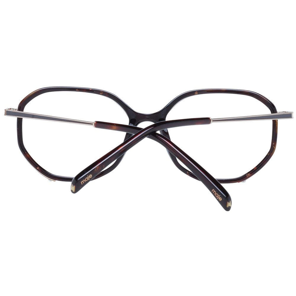 Maje Brown Plastic Glasses Frames