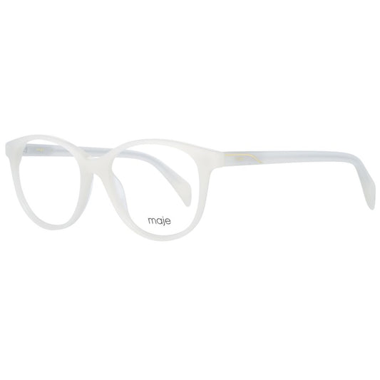 Maje Cream Plastic Glasses Frames Maje