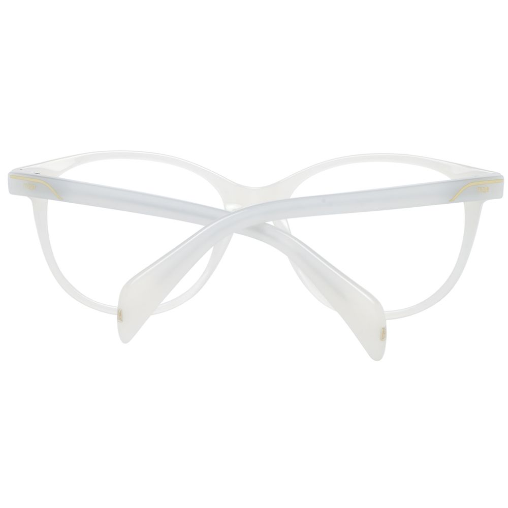 Maje Cream Plastic Glasses Frames Maje