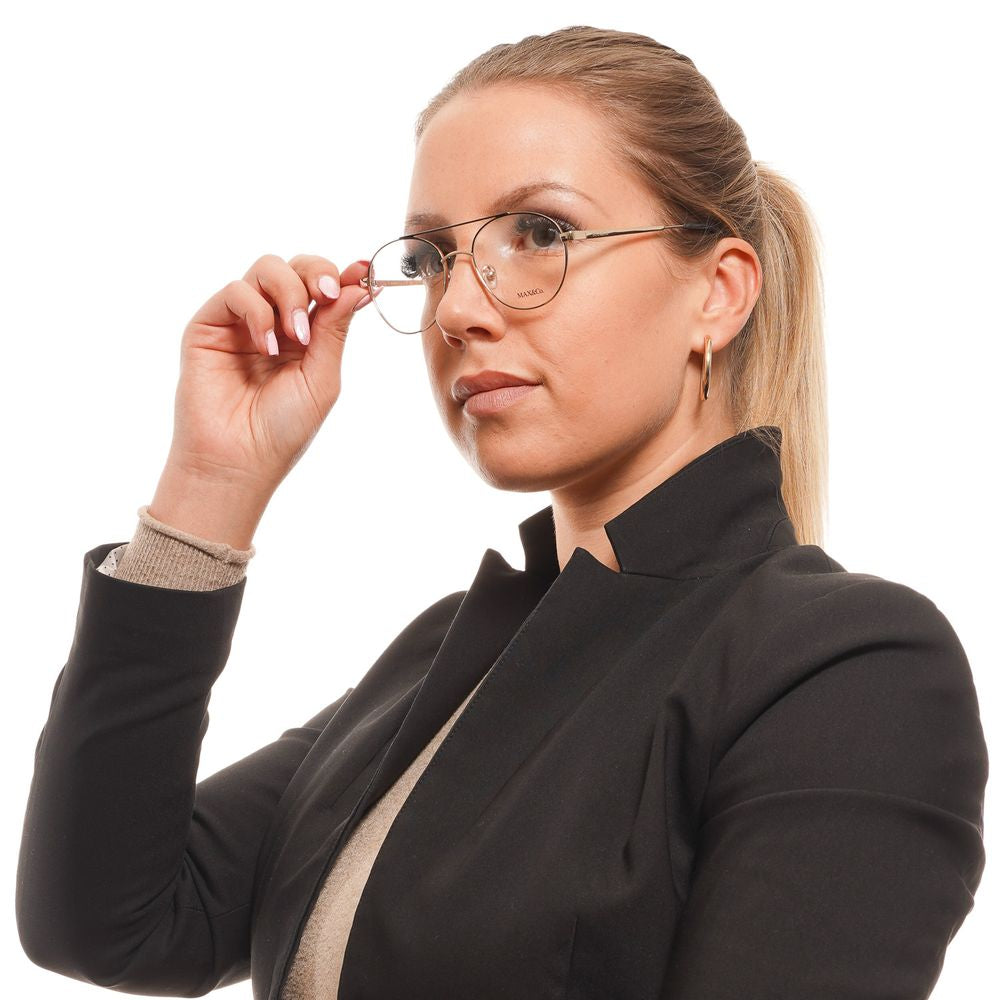 Max & Co Gold Women Glasses Frame Max & Co