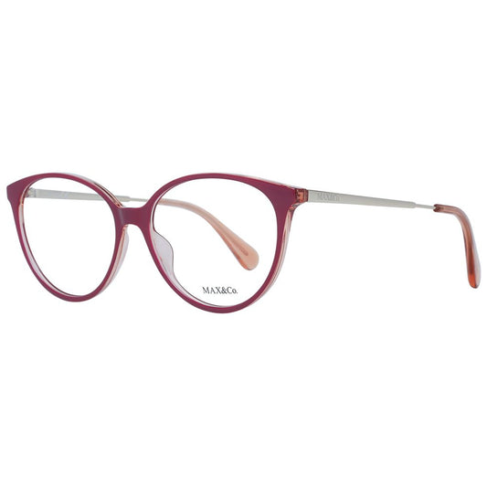 Max & Co Burgundy Plastic Glasses Frames