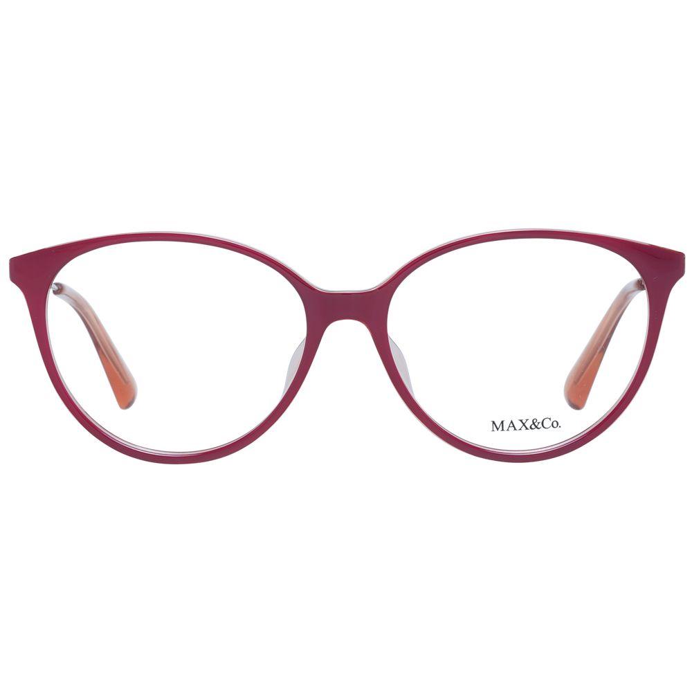 Max & Co Burgundy Plastic Glasses Frames