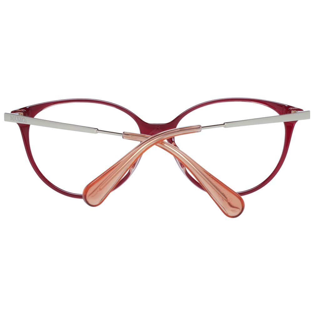 Max & Co Burgundy Plastic Glasses Frames