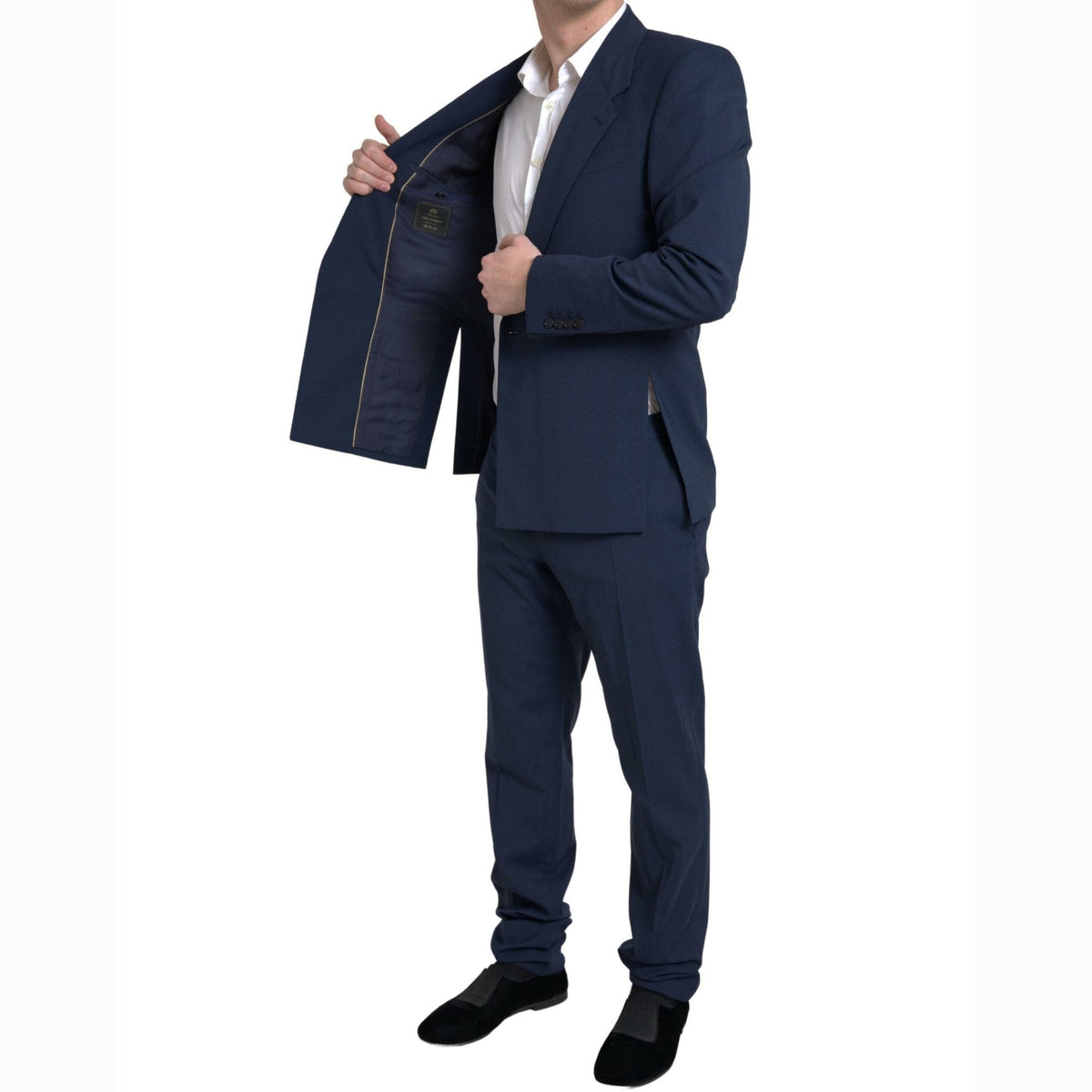 Dolce & Gabbana Blue 2 Piece Single Breasted SICILIA Suit