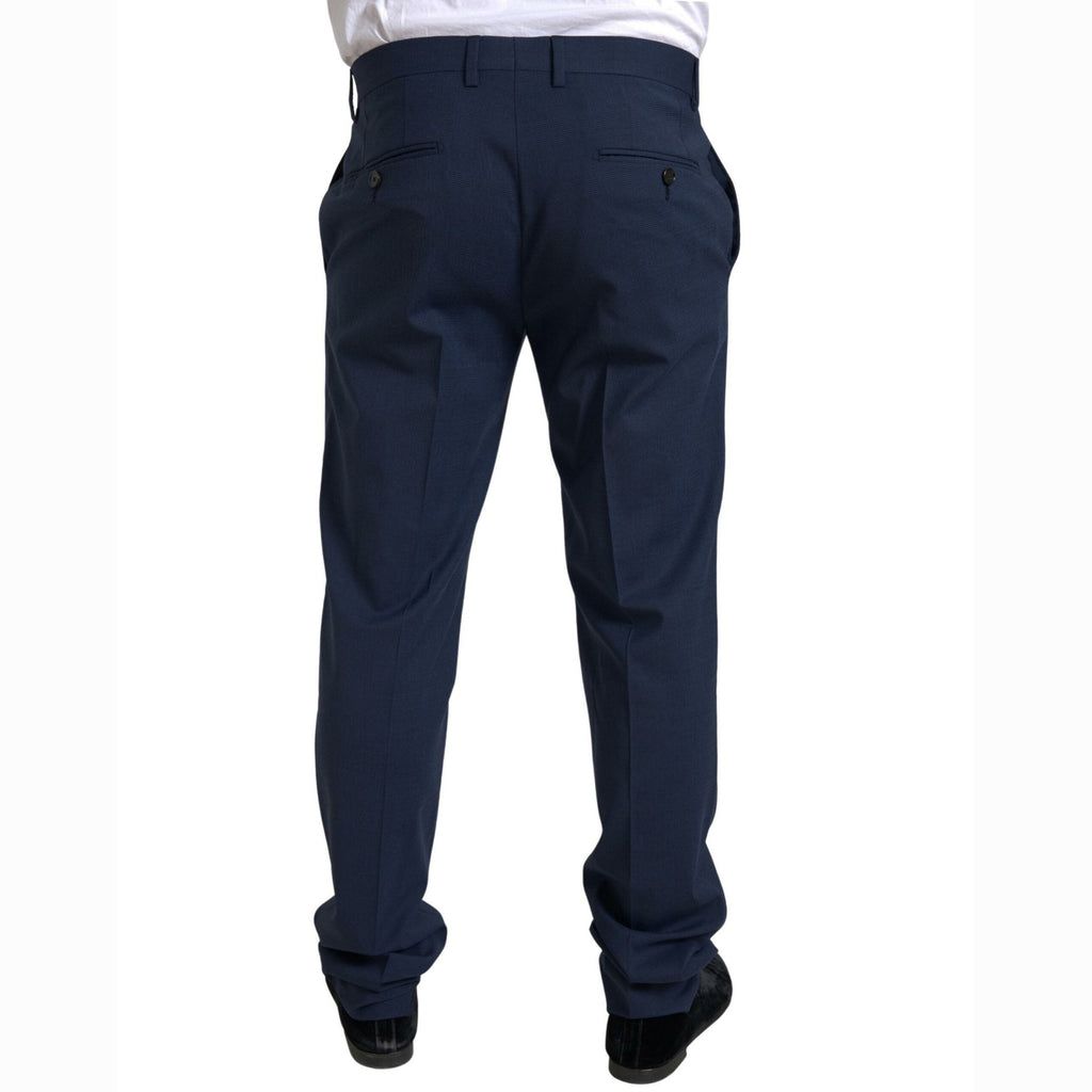 Dolce & Gabbana Blue 2 Piece Single Breasted SICILIA Suit