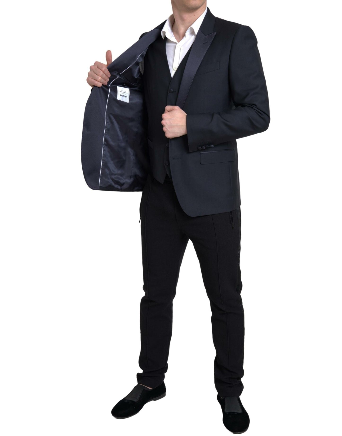 Dolce & Gabbana Blue 2 Piece Single Breasted MARTINI Suit Dolce & Gabbana