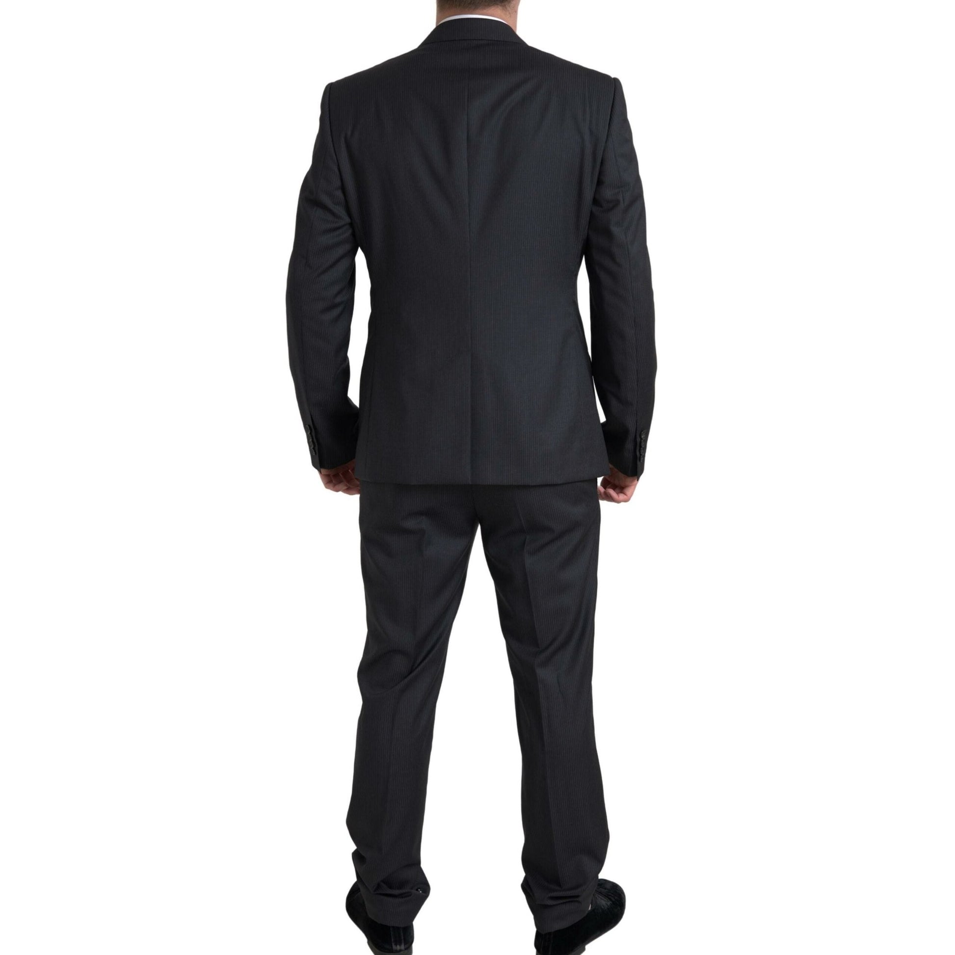 Dolce & Gabbana Black 2 Piece Single Breasted MARTINI Suit Dolce & Gabbana