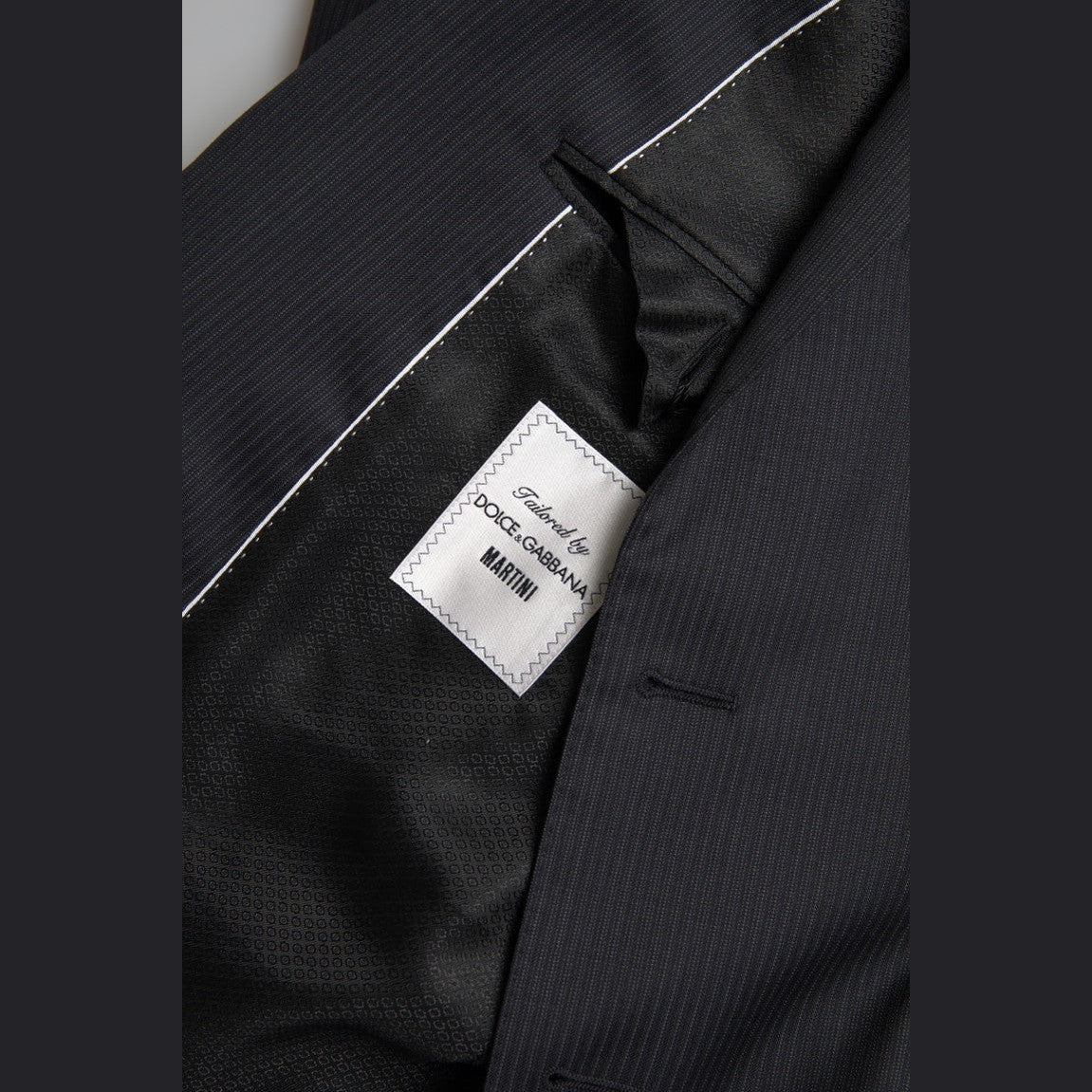 Dolce & Gabbana Black 2 Piece Single Breasted MARTINI Suit Dolce & Gabbana