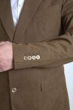 Dolce & Gabbana Brown 2 Piece Single Breasted TAORMINA Suit - Eljoys Fashion 