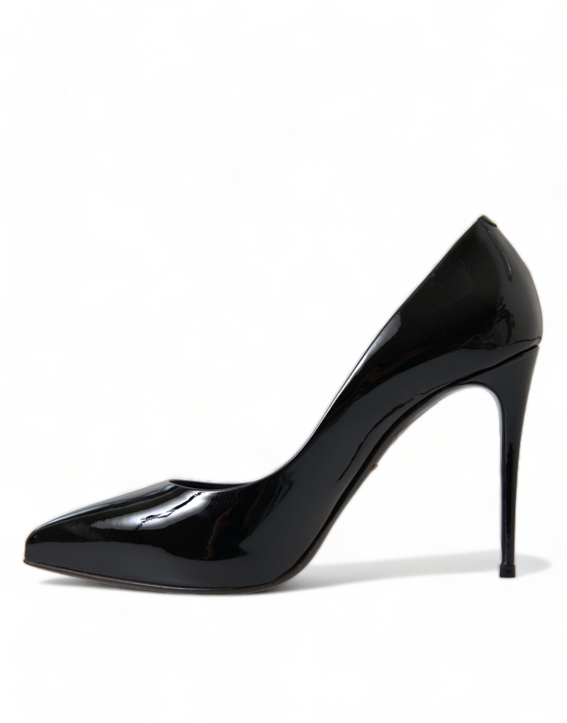 Dolce & Gabbana Black Patent Leather Pumps Heels Shoes Dolce & Gabbana