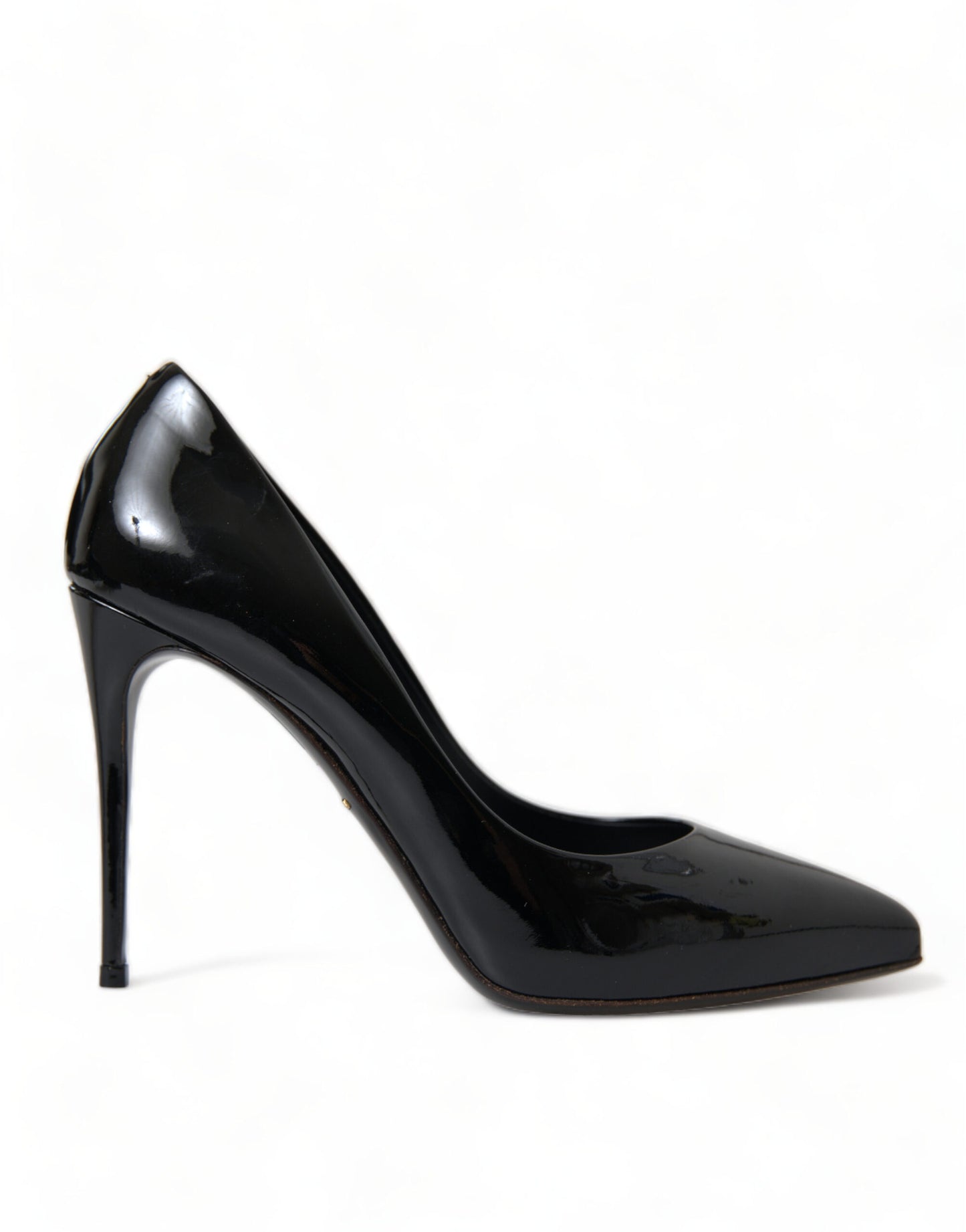 Dolce & Gabbana Black Patent Leather Pumps Heels Shoes Dolce & Gabbana