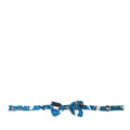 Dolce & Gabbana Blue Jazz Club Silk Adjustable Neck Papillon Bow Tie