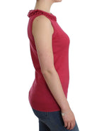 John Galliano Pink wool knit top