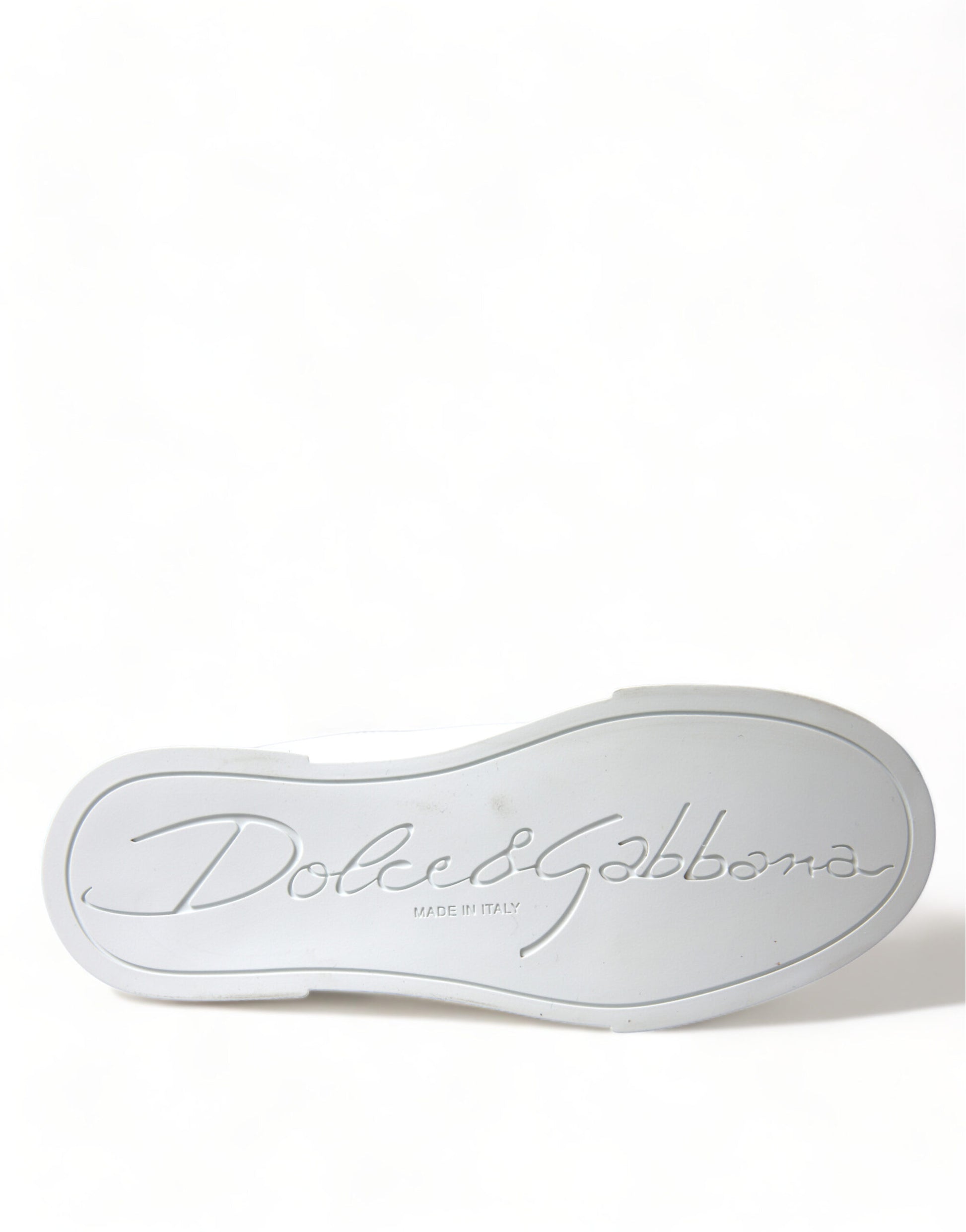 Dolce & Gabbana White Love Patch Portofino Classic Sneakers Shoes Dolce & Gabbana