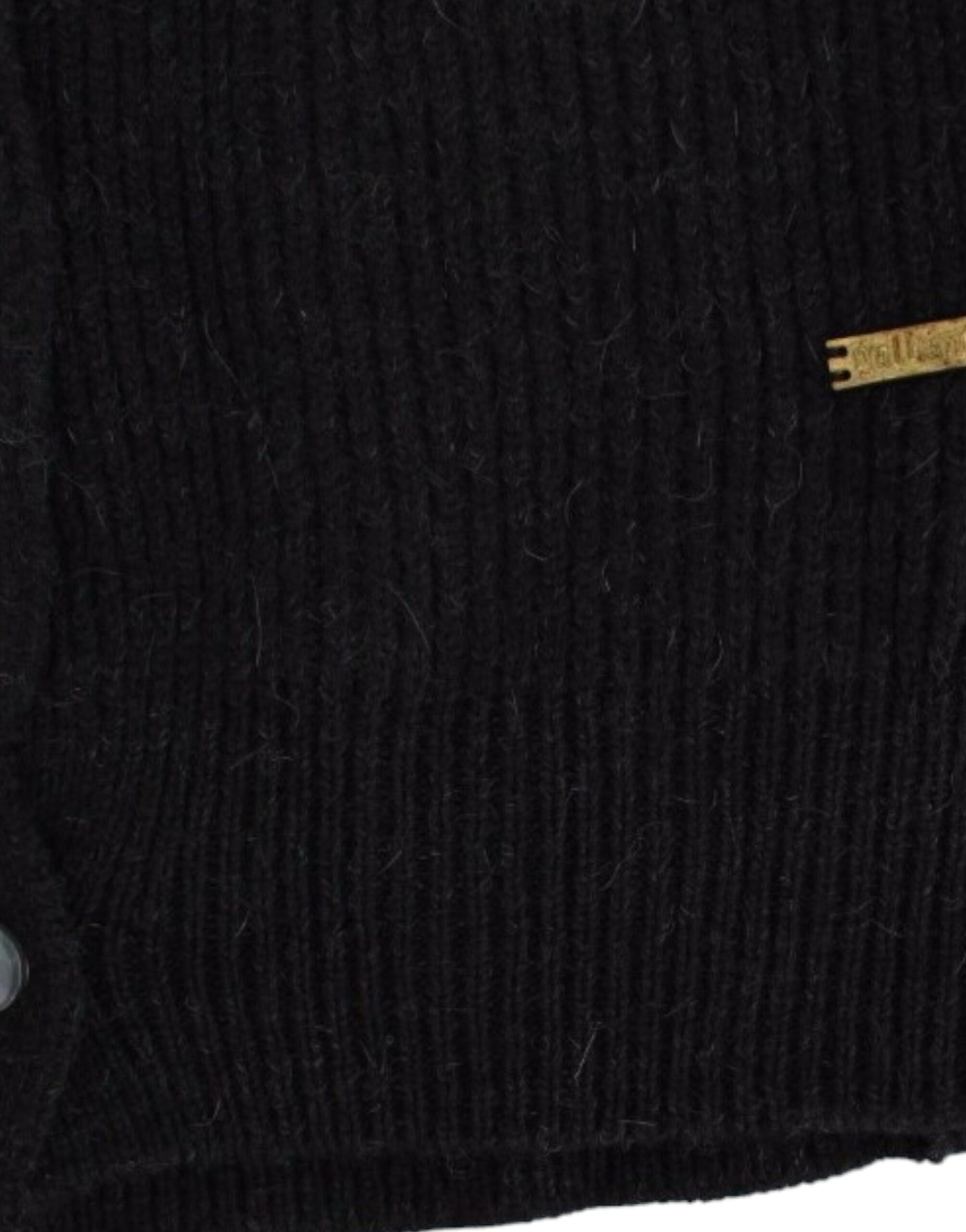John Galliano Black wool cardigan John Galliano