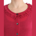 John Galliano Pink wool cardigan