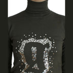 John Galliano Green wool turtleneck sweater