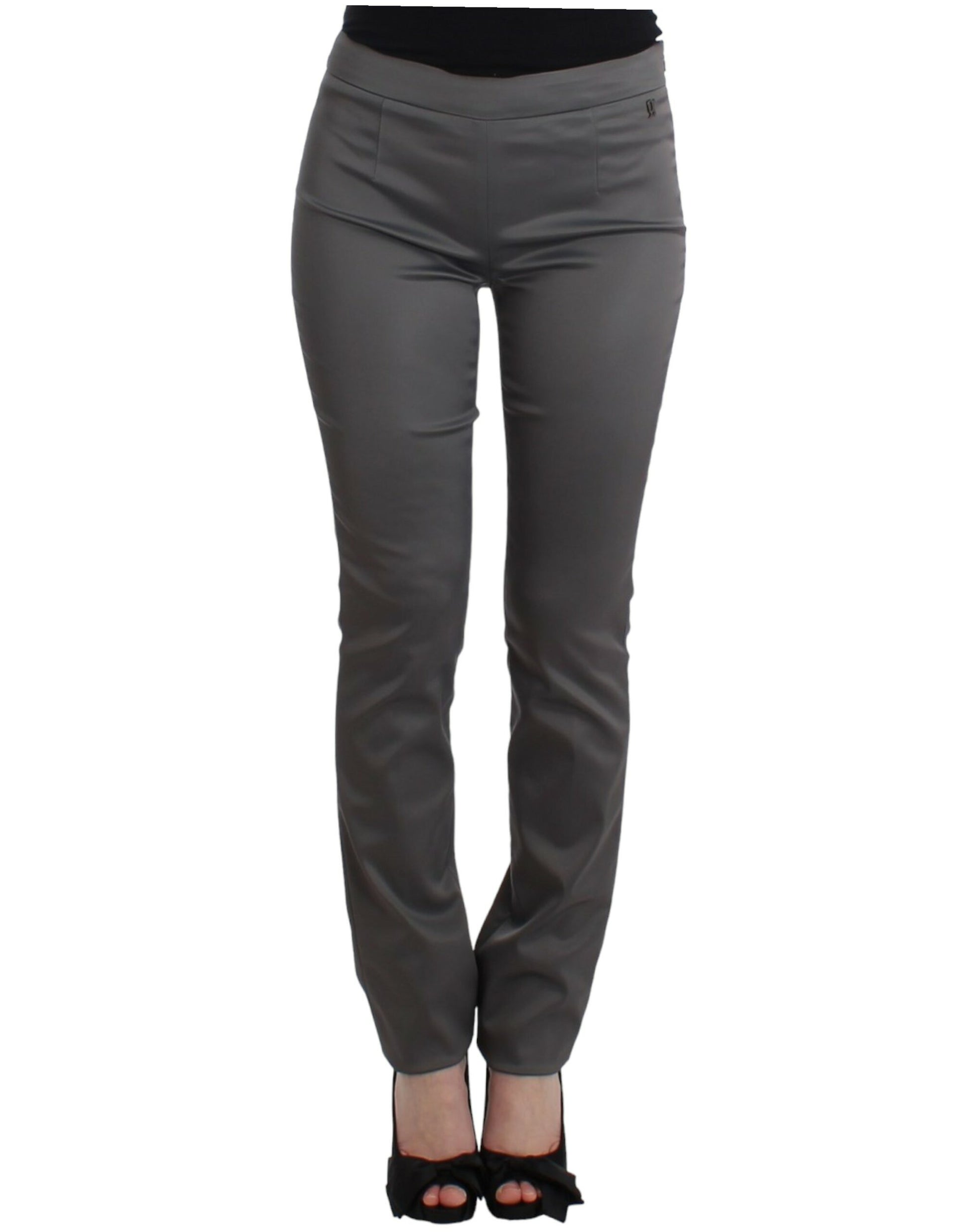 John Galliano Gray slim fit pants John Galliano
