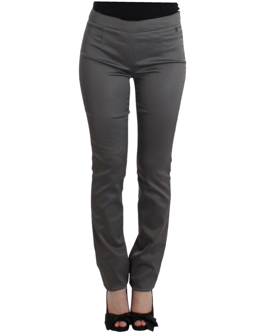 John Galliano Gray slim fit pants John Galliano