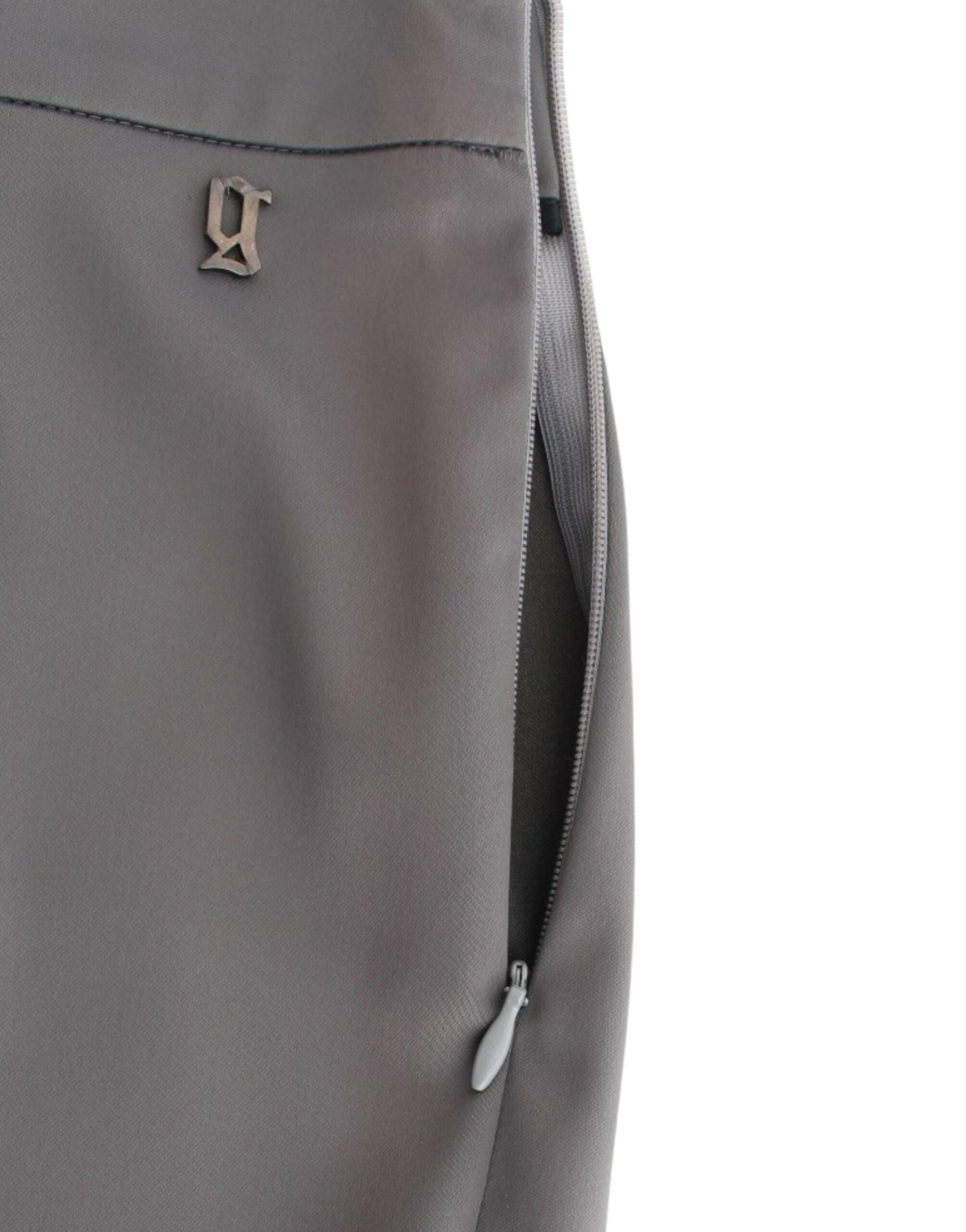 John Galliano Gray slim fit pants John Galliano