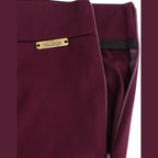 John Galliano Purple slim fit pants