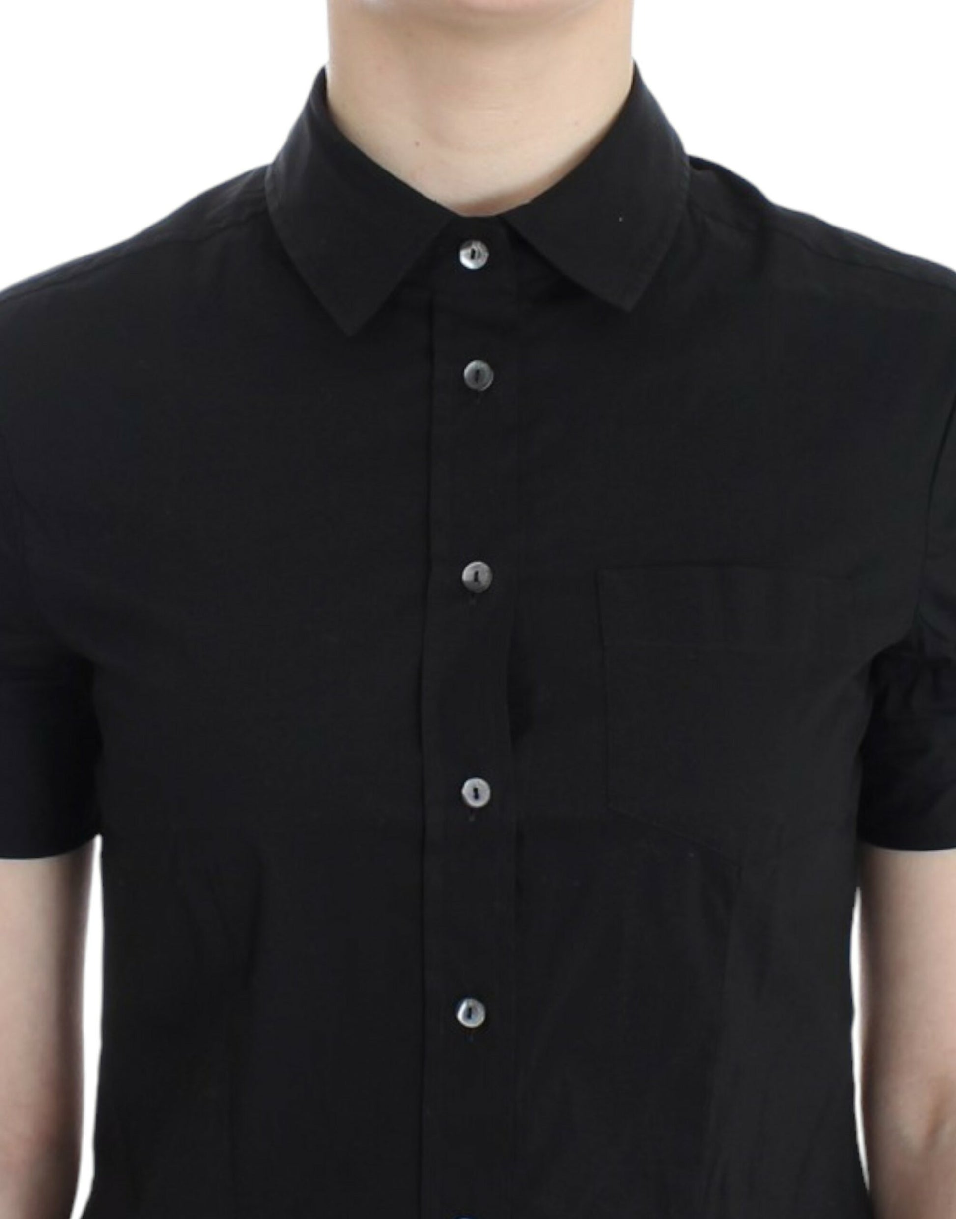 John Galliano Black cotton shirt top John Galliano