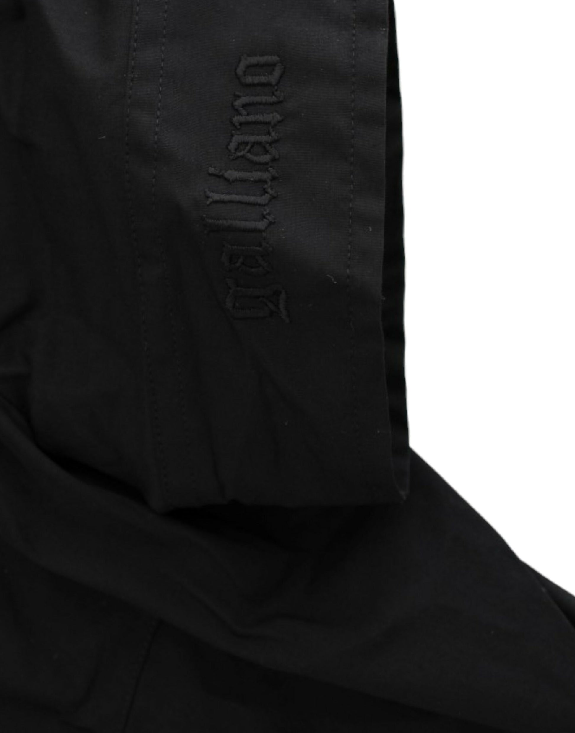 John Galliano Black cotton shirt top John Galliano