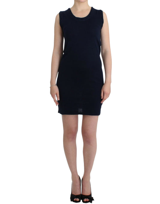 John Galliano Blue cotton jersey dress John Galliano