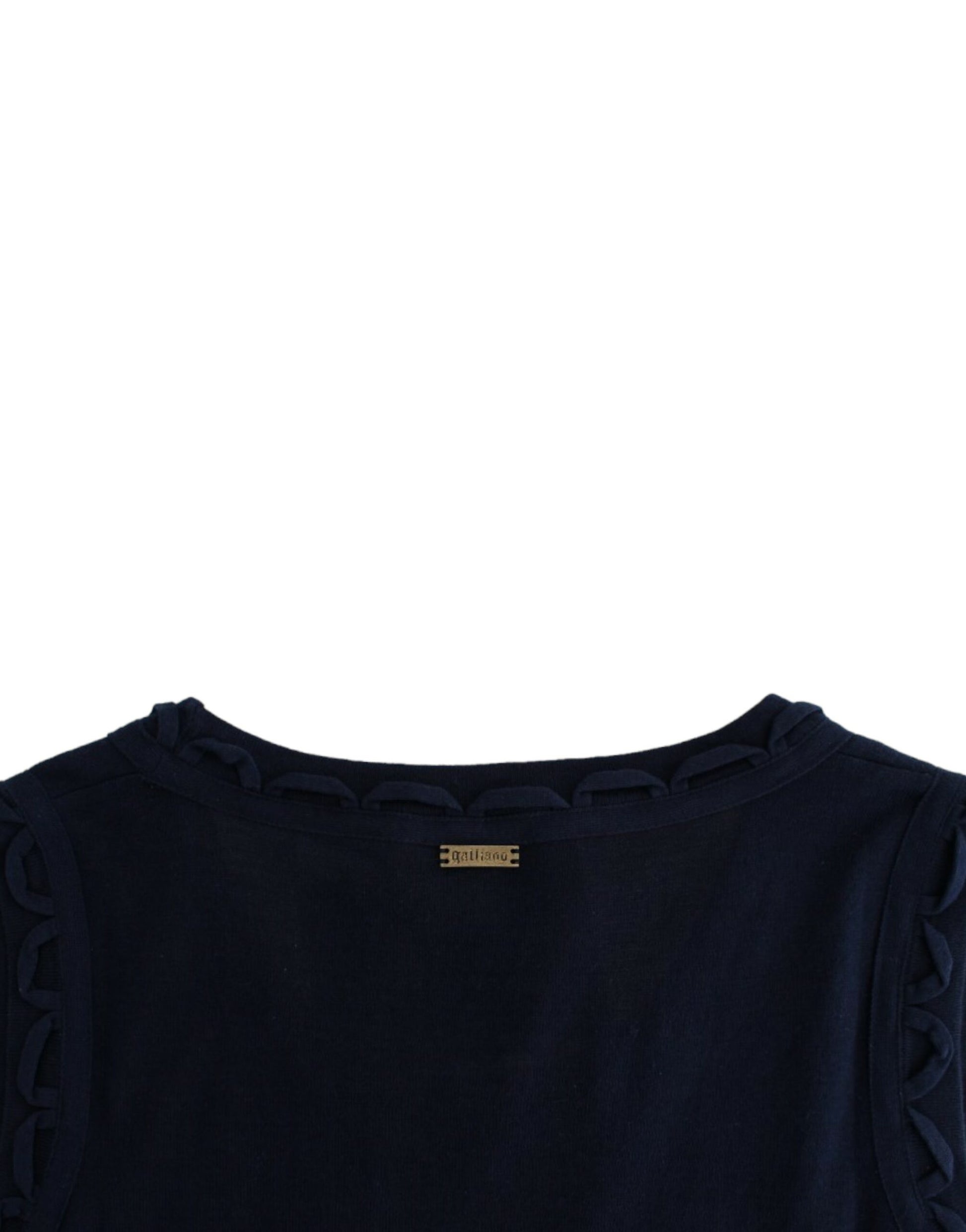 John Galliano Blue cotton jersey dress John Galliano