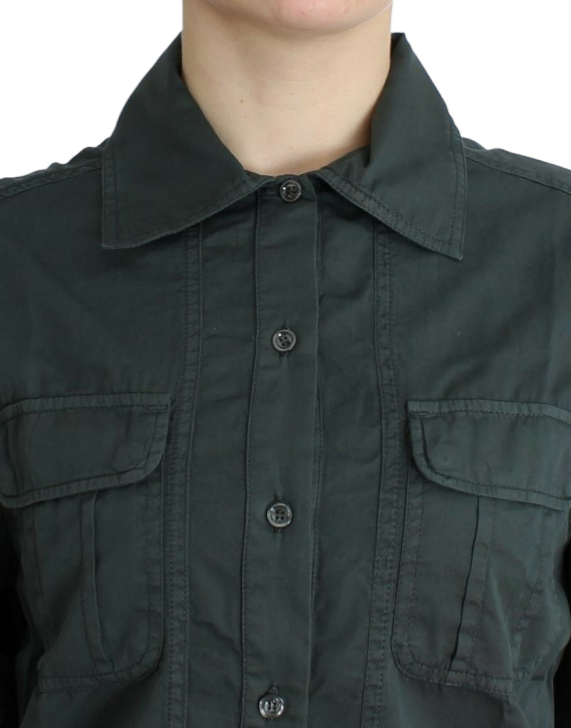 Cavalli Gray button down shirt Cavalli