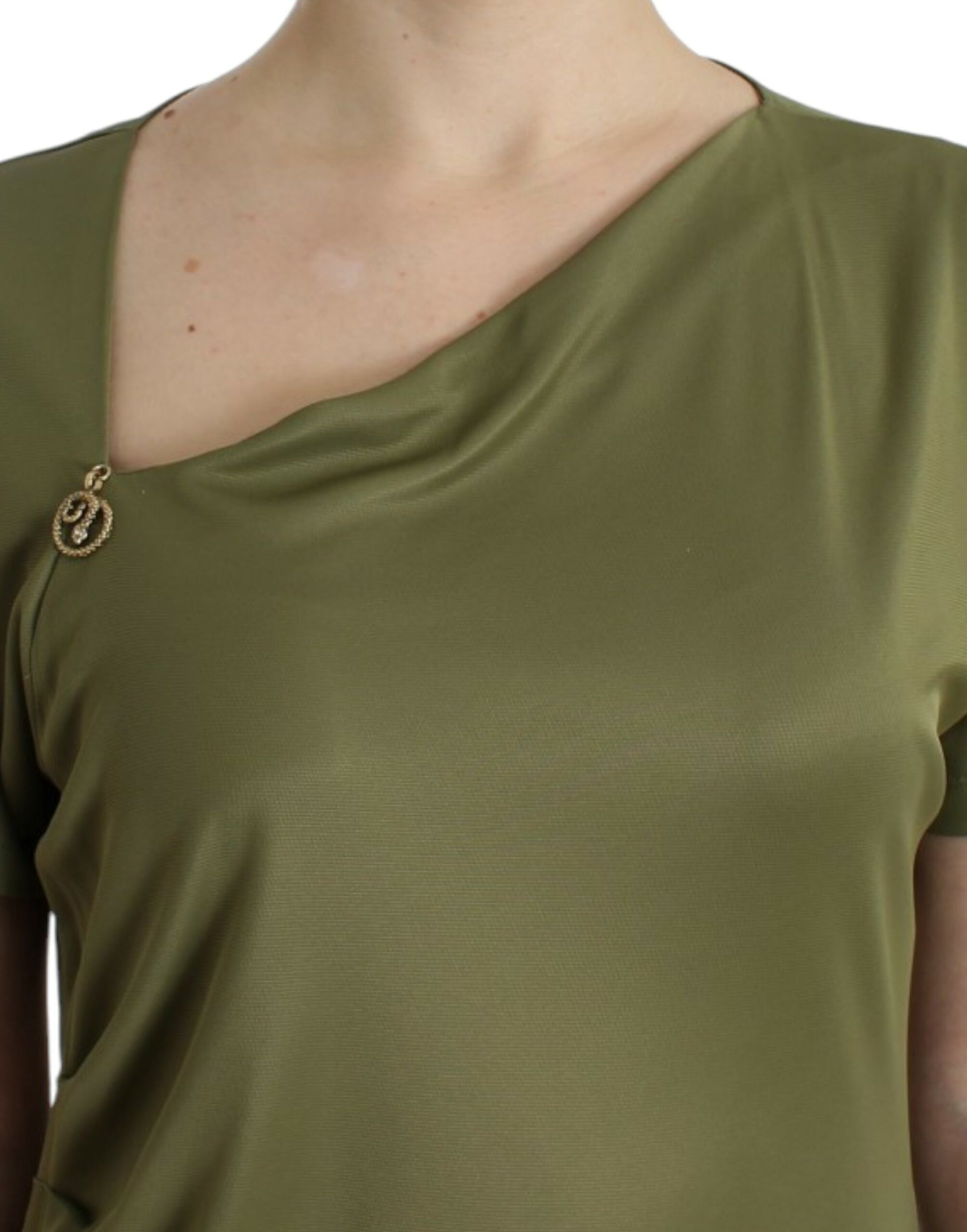 Cavalli Green blouse top Cavalli