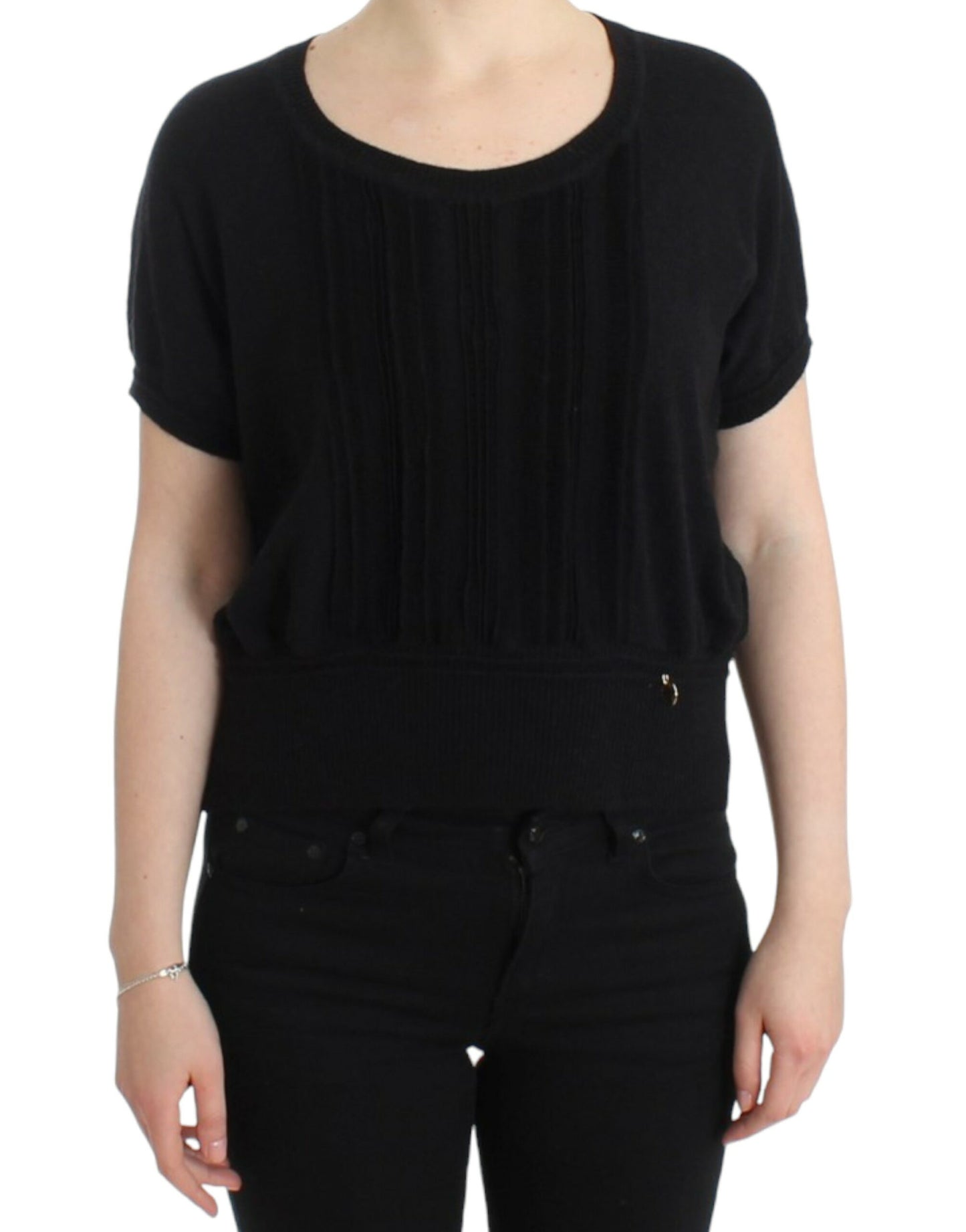 Cavalli Black short sleeved jumper Cavalli