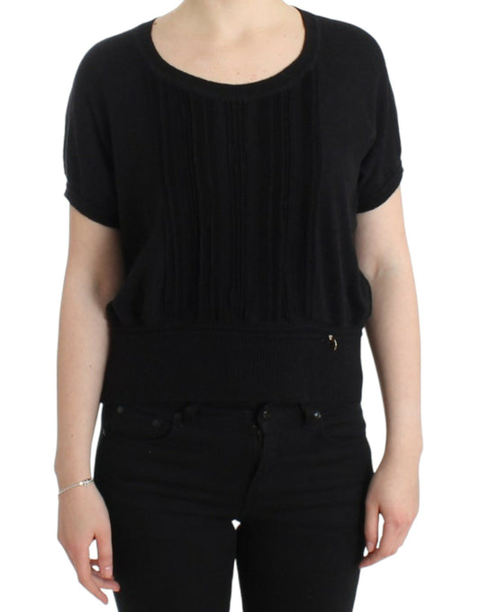 Cavalli Black short sleeved jumper Cavalli