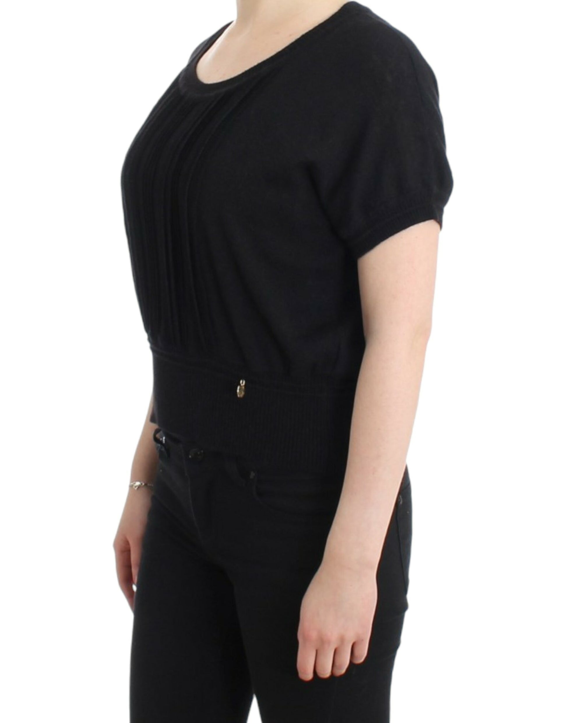 Cavalli Black short sleeved jumper Cavalli
