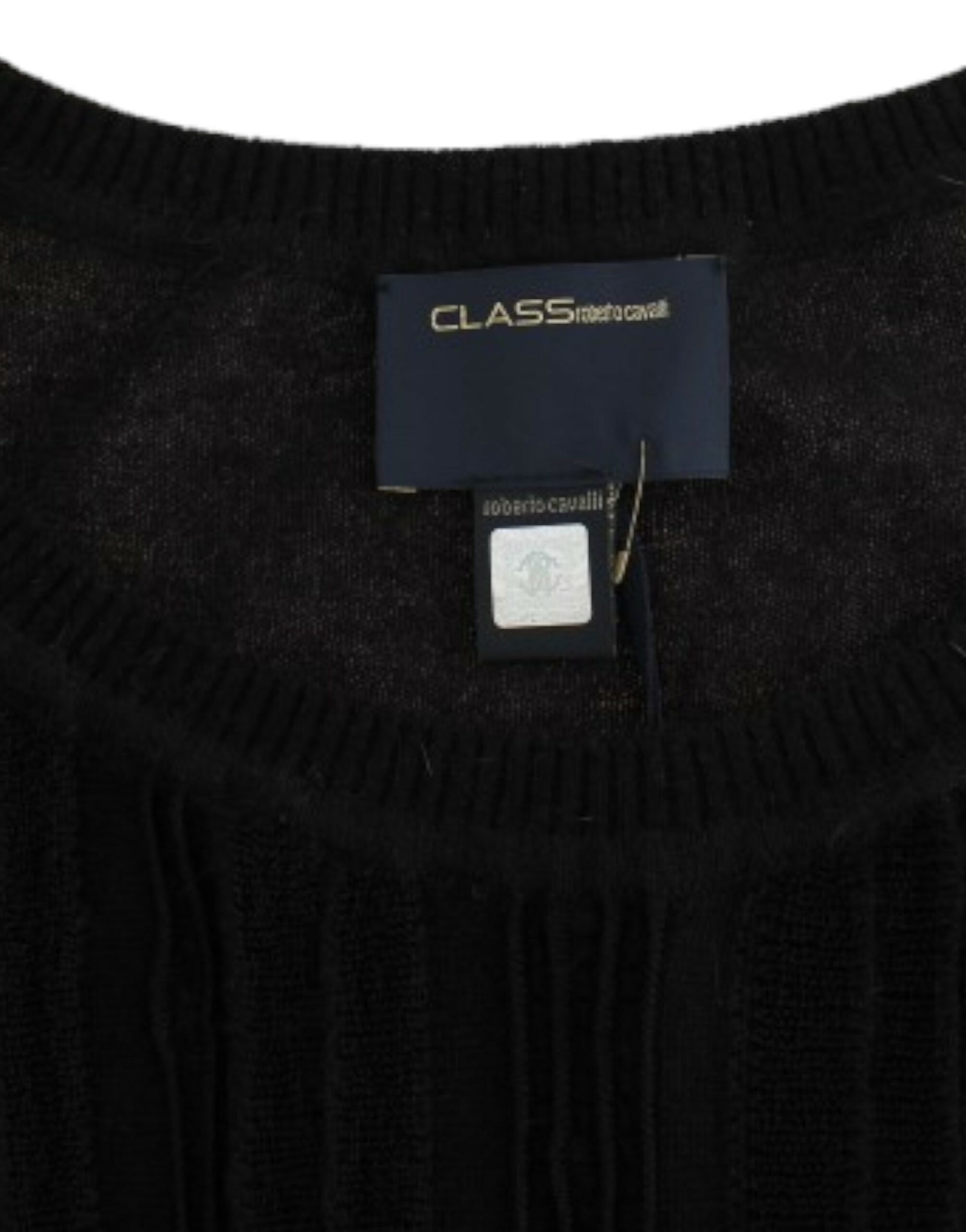 Cavalli Black short sleeved jumper Cavalli
