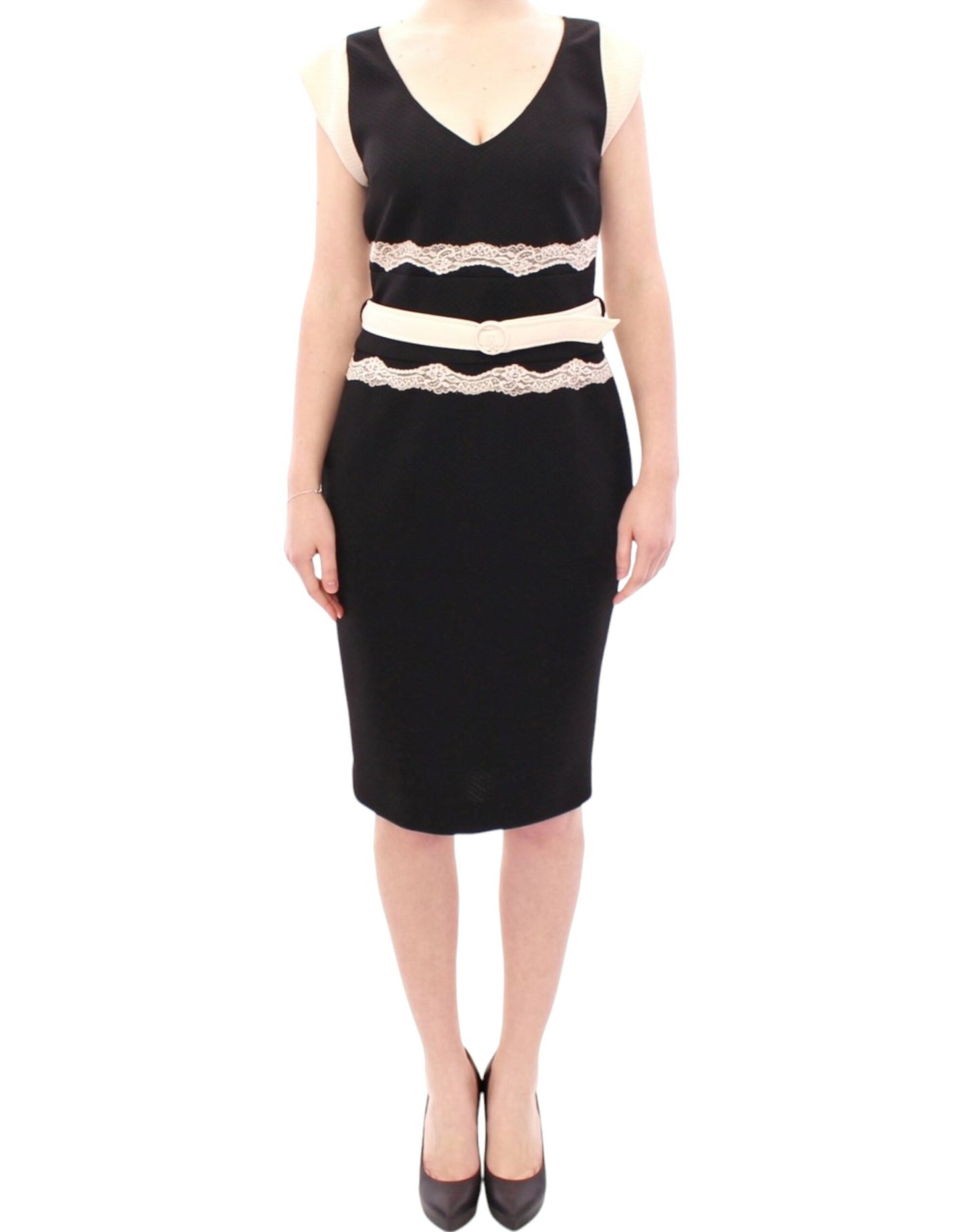 Cavalli Black lace sheath dress Cavalli
