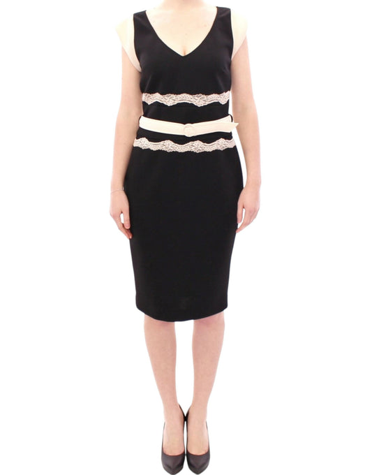 Cavalli Black lace sheath dress Cavalli