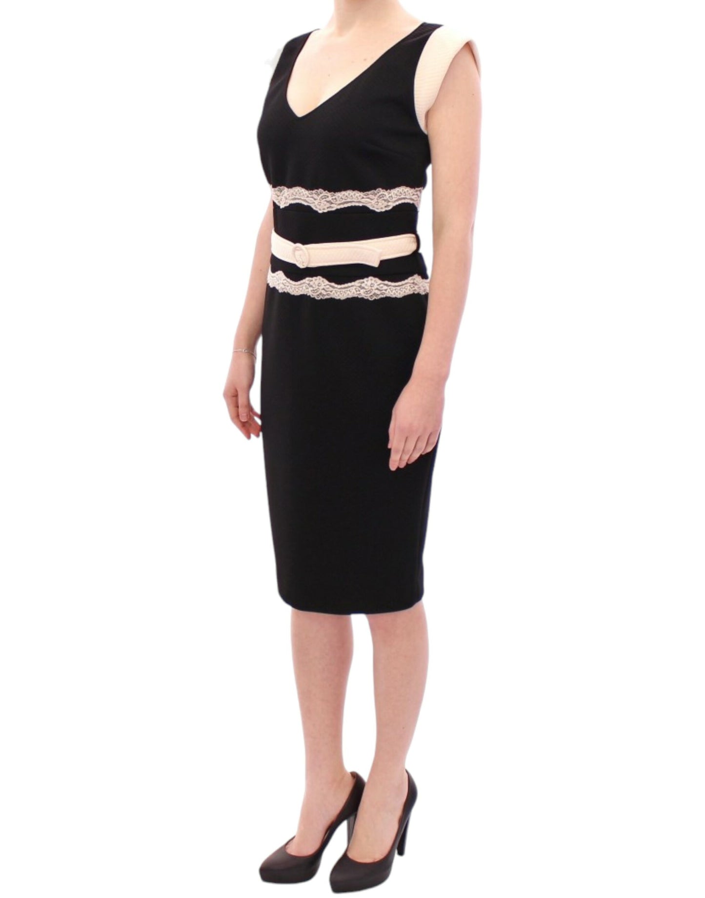 Cavalli Black lace sheath dress Cavalli