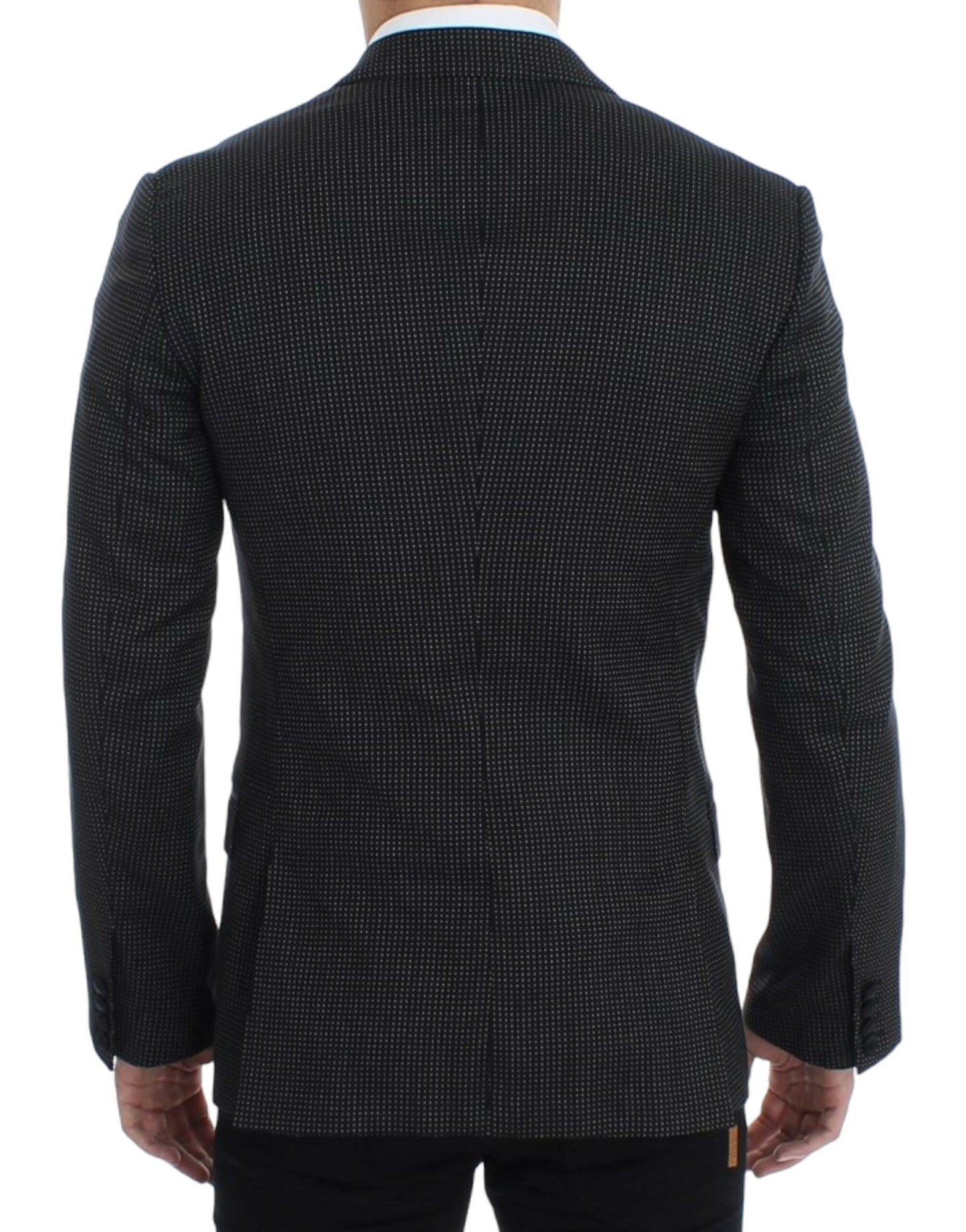 Dolce & Gabbana Black wool slim MARTINI blazer Dolce & Gabbana